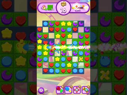Magic Cat Match Level 136 no booster [Gameplay Walkthrough] optimized for smartphones [CookApps]