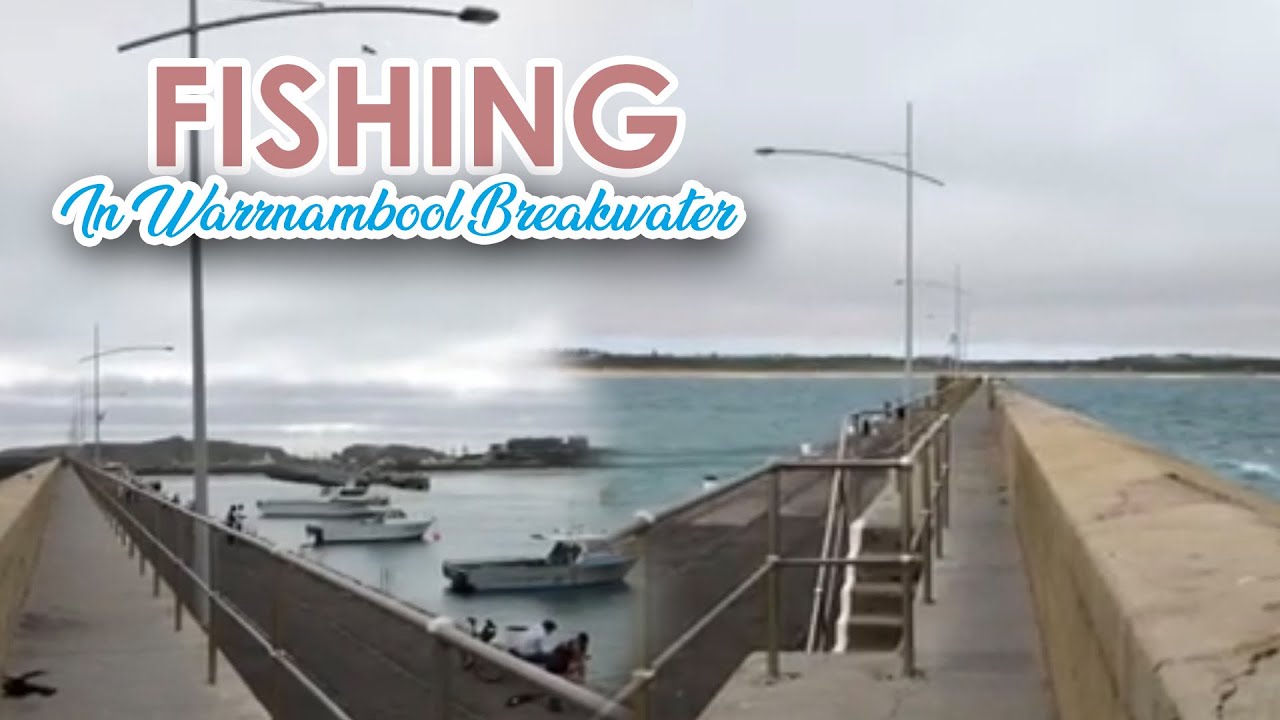 Warrnambool Breakwater, a great place for Fishing Caught a lot of