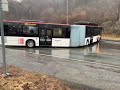 Her står bussen på tverke i Morvik