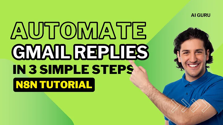 Automate Gmail Replies in 3 Simple Steps | Full n8n Tutorial