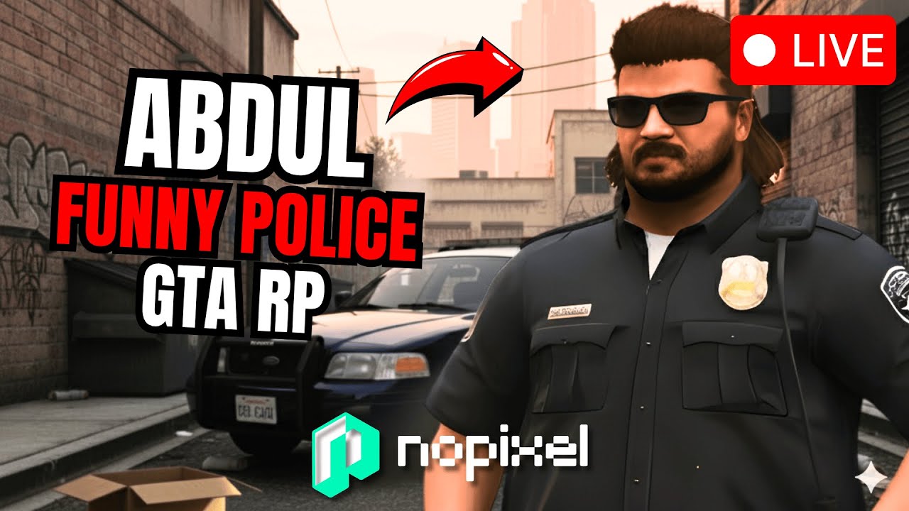 Abdullah Rp Officer Abdul - NoPixel GTA RP - YouTube