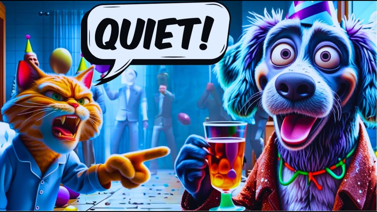 Poor Cat Has Worst Dog Neighbours Ever