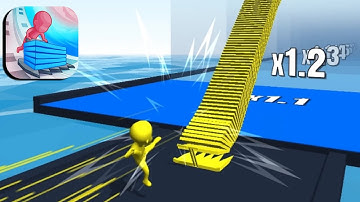 STACK COLORS! All Levels Gameplay, New Update Level 52 (ios, android)