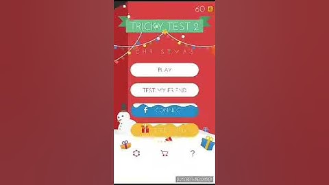 Tricky test 2 follow the instructions on the paper