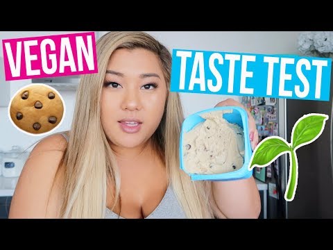 VEGAN FOOD TASTE TEST