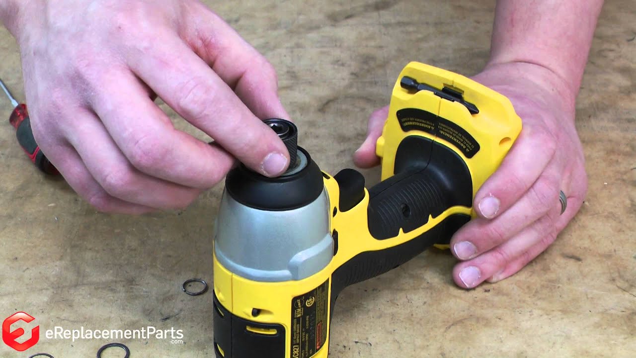 How To Change Drill Bit Dewalt 20v Max How to Replace the Chuck on a DeWalt Impact Driver--A Quick Fix - YouTube