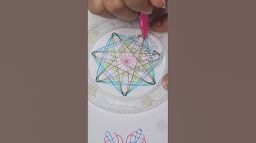 Hypnotic Spirograph Art ASMR | Colorful and Relaxing Designs #satisfying  #asmr