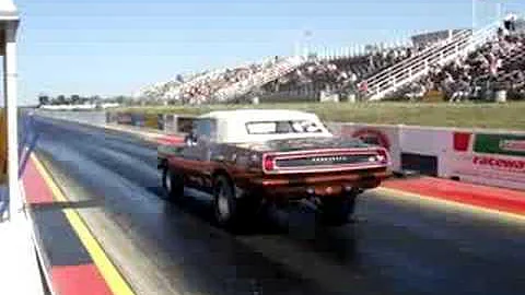 Ty's 69' cuda walkin' off the line