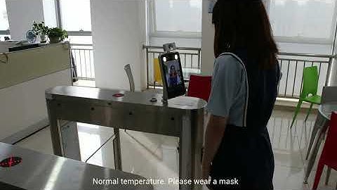 3in1 body temperature measurement,  mask & face recognition  access control system  offer SDK, API