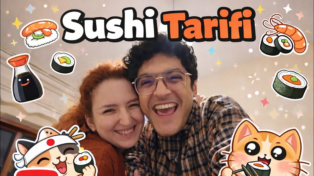 İlk Kez Sushi Yapıyoruz 🍣 | Evde Sushi Tarifi