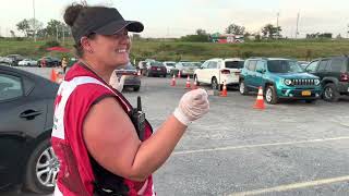 The Red Cross Parking Lot at The Great New York State Fair