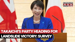Japanese PM Sanae Takaichi's Party LDP Headed Towards Landslide Victory In Snap Election Says Survey