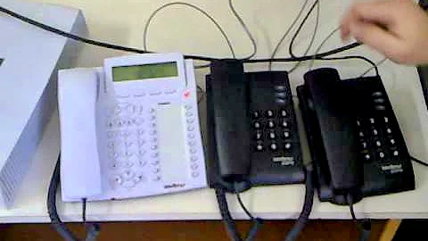 Como voltar a ligação de um ramal Intelbras?