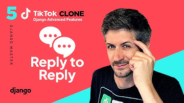Reply to Reply adding @author with Django and Htmx - TikTok Clone - Advanced Features Part 5