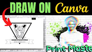 My First Mascot Logo Using Canva Draw Tool & Photopea