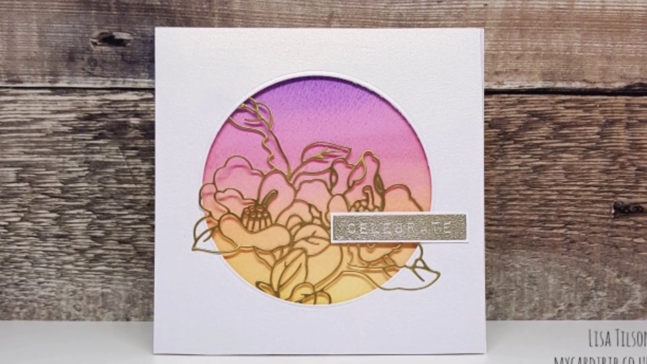 Lisa Tilson rocks the Altenew Antique Engravings cover die