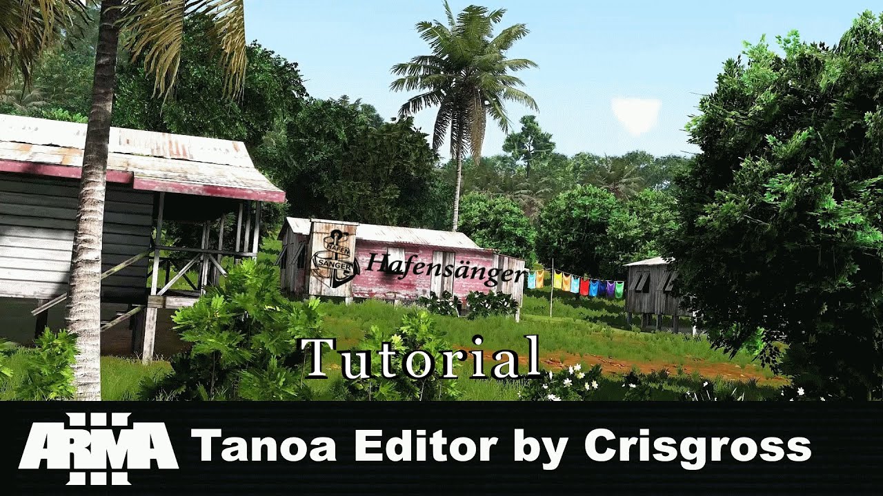 Arma 3 3D Editor Tutorial #2 -Map´s im Editor zusammenfügen - YouTube