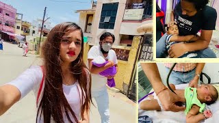 🥺Sad News Chikoo Baby ko hospital le jana pada🙏Mera Dusra bhai bhi Bimar ho gaya | Kavya Yadav Vlogs