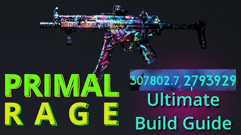 12 Minute MPS5 - Primal Rage Ultimate Build Guide - THE BEST SOLO ENDGAME BOSSING BUILD
