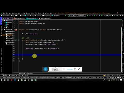 Image loading using Picasso library Android Studio