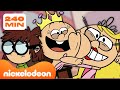 Bienvenue chez les loud  mga compilation des surs loud  4 heures  nickelodeon france