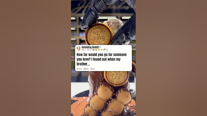 How far would you go for someone you love #reddit