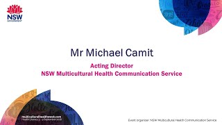 Multicultural Health Week 2018 Launch: ENGAGES COMMUNITIES FOR BETTER HEALTH OUTCOMES