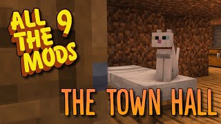 Minecraft All The Mods 9 - #2 Building a Town Hall