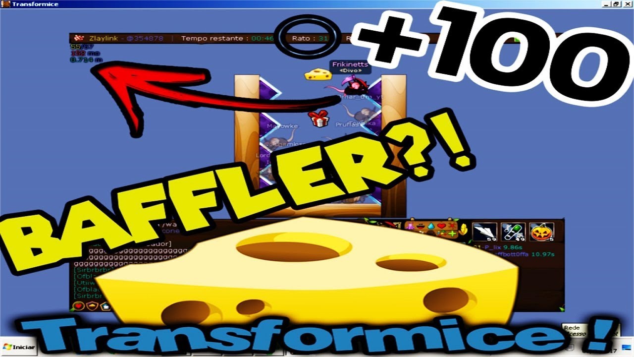 TRANSFORMICE | Como rodar +100 ratos liso (Parte lll) - 2018