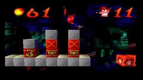Crash Bandicoot PS1 N. Brio And Dr. Neo Cortex Bonus Levels + Boss Fights