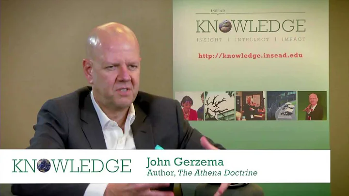 John Gerzema, author of "The Athena Doctrine" in a...