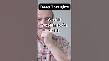 What if Wool Socks Think What? Enjoy Deep Thoughts for Your Curiosity #imagination #humor #funny