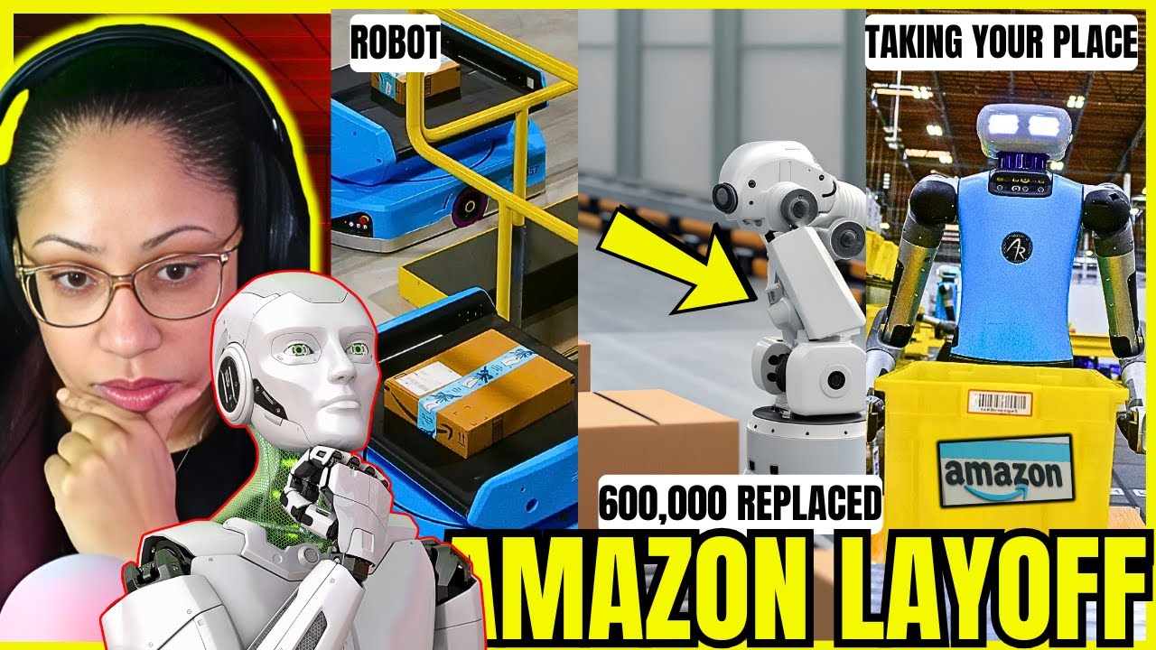 Lay off of 600,000 Amazon Workers for Robots and AI and that is not all ...
