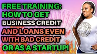 How to Get Business Credit, Lines of Credit, & Loans with Bad Credit or as a Startup! screenshot 5