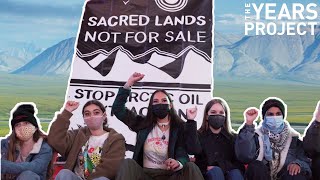 Quannah Chasinghorse in Times Square: We Must Protect the Arctic Refuge