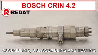 Injectors Bosch Crin 4.2 - Assembling, disassembling and testing