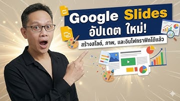 Google Slides อัปเดตใหม่ สร้างสไลด์ ภาพ และอินโฟกราฟิกได้แล้ว