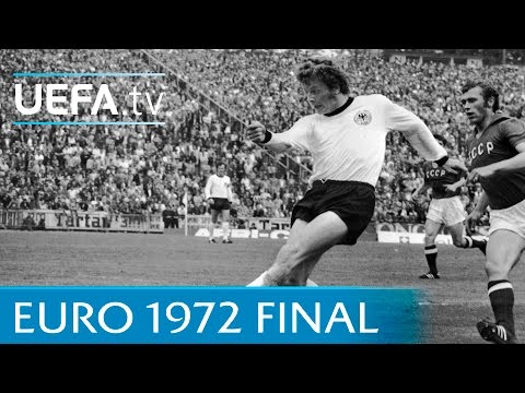 Fanion De Collection Finale Allemagne / URSS – Coupe D'Europe Des Nations 1972