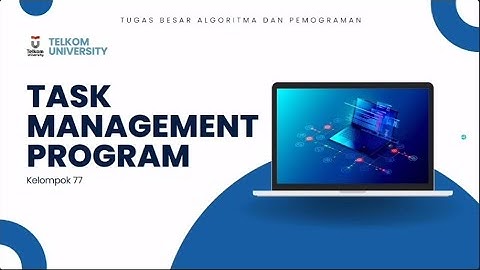 Tugas Besar Algoritma dan Pemograman Semester 2 - Kelompok 77 • SI4707