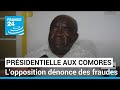 Election prsidentielle aux comores   azali assoumani favori lopposition dnonce des fraudes