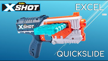 [REVIEW] Zuru X-Shot Quickslide | The Compact Sidearm That Slides!