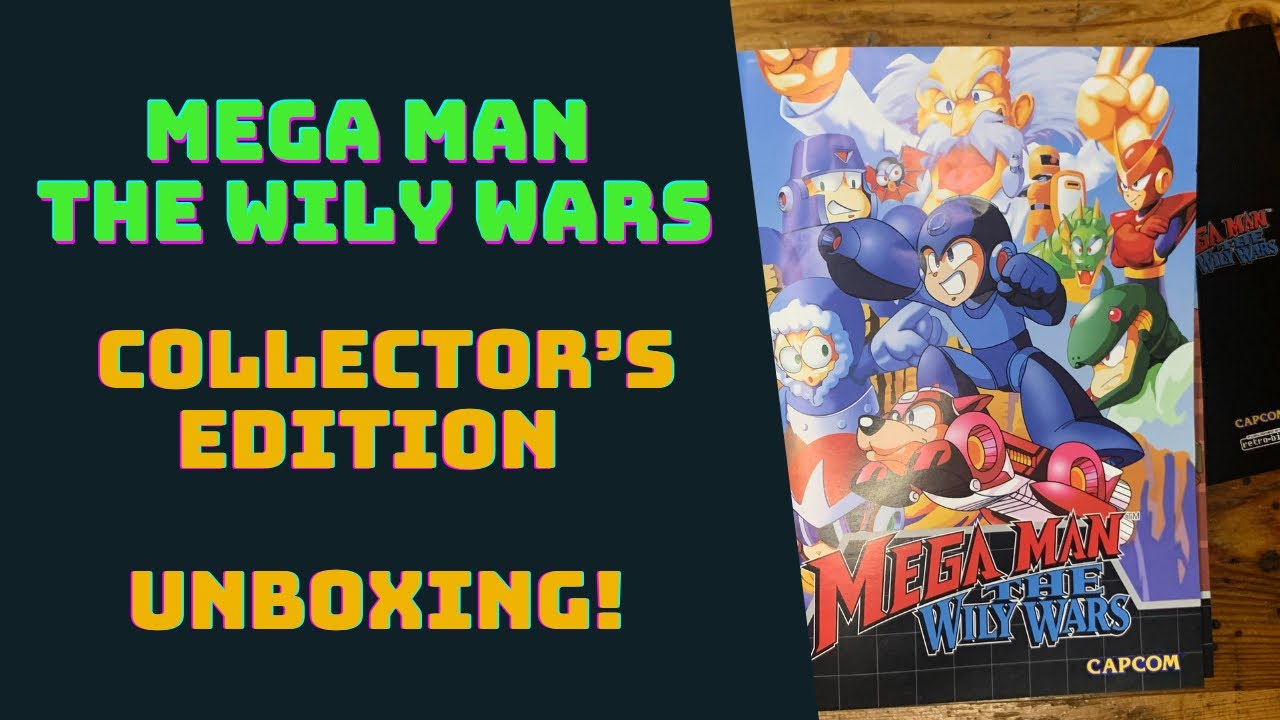Unboxing! Mega Man: The Wily Wars Collector’s Edition - YouTube