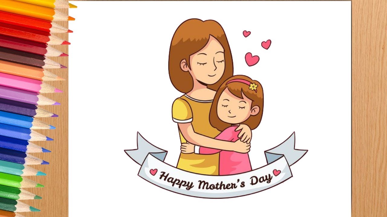 Mom Drawing PNG Transparent Images Free Download | Vector Files | Pngtree