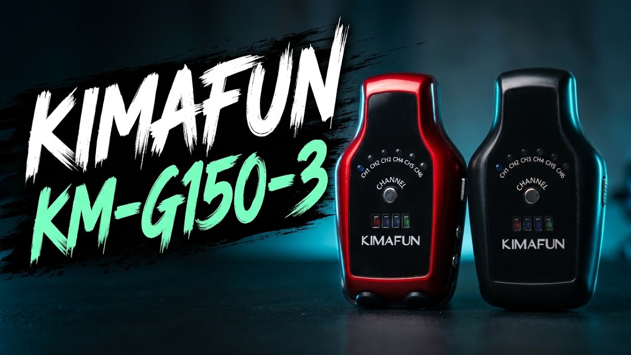 Kimafun KM-G150-3 Wireless Audio IEM System Review from AliExpress