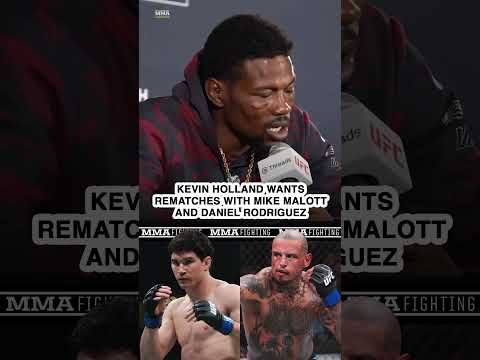 Kevin Holland wants rematch with Daniel Rodriguez and Mike Malott after his win at #UFC327