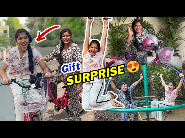 😍UNEXPECTED SURPRISE for AMMU😱 - 😜Fun Overloaded Vlog❤️ || Ammu Times || class=