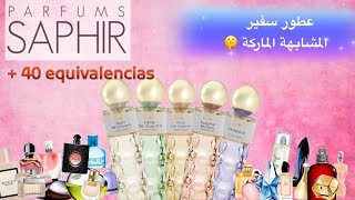 🆕Perfumes Saphir mujer equivalencias 2023|| Parfums Saphir femme equivalences روايح سافير النسائية