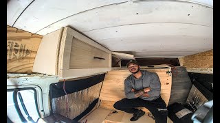 Van Build | DIY Floating Cabinets and Storage