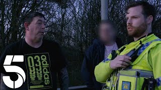 Pick Up Truck Jumps Central Reservation | Motorway Cops: Catching Britain&#39;s Speeders | Channel 5