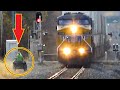 UP Train Meets ATV! Rare One Of a Kind Engine on CSX Train! NS Train Knocks Down Signal! Buck Deer!